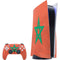 Morocco Flag Distressed PS5 Bundle Skin